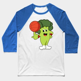 Broccoli at Basketball Sports Baseball T-Shirt